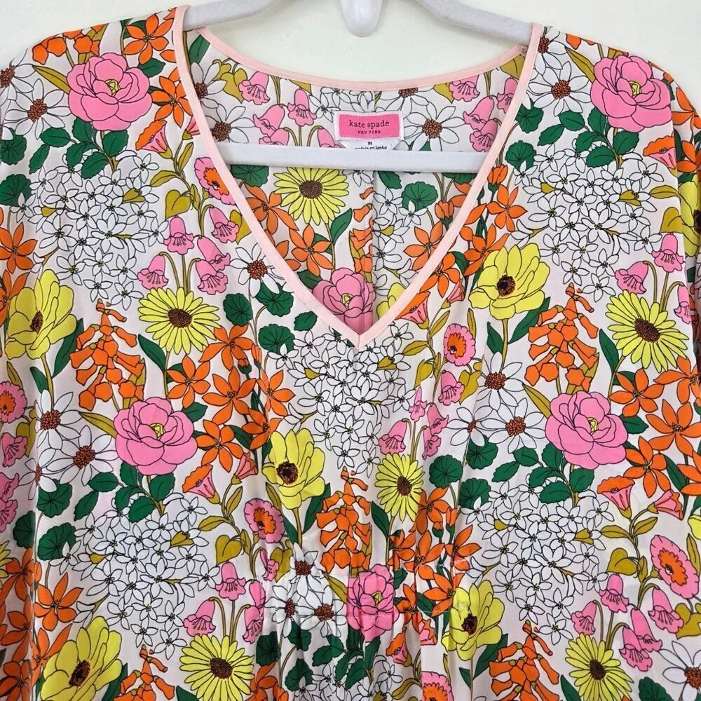 Kate Spade New York Spring Bounty Kaftan Size Med
